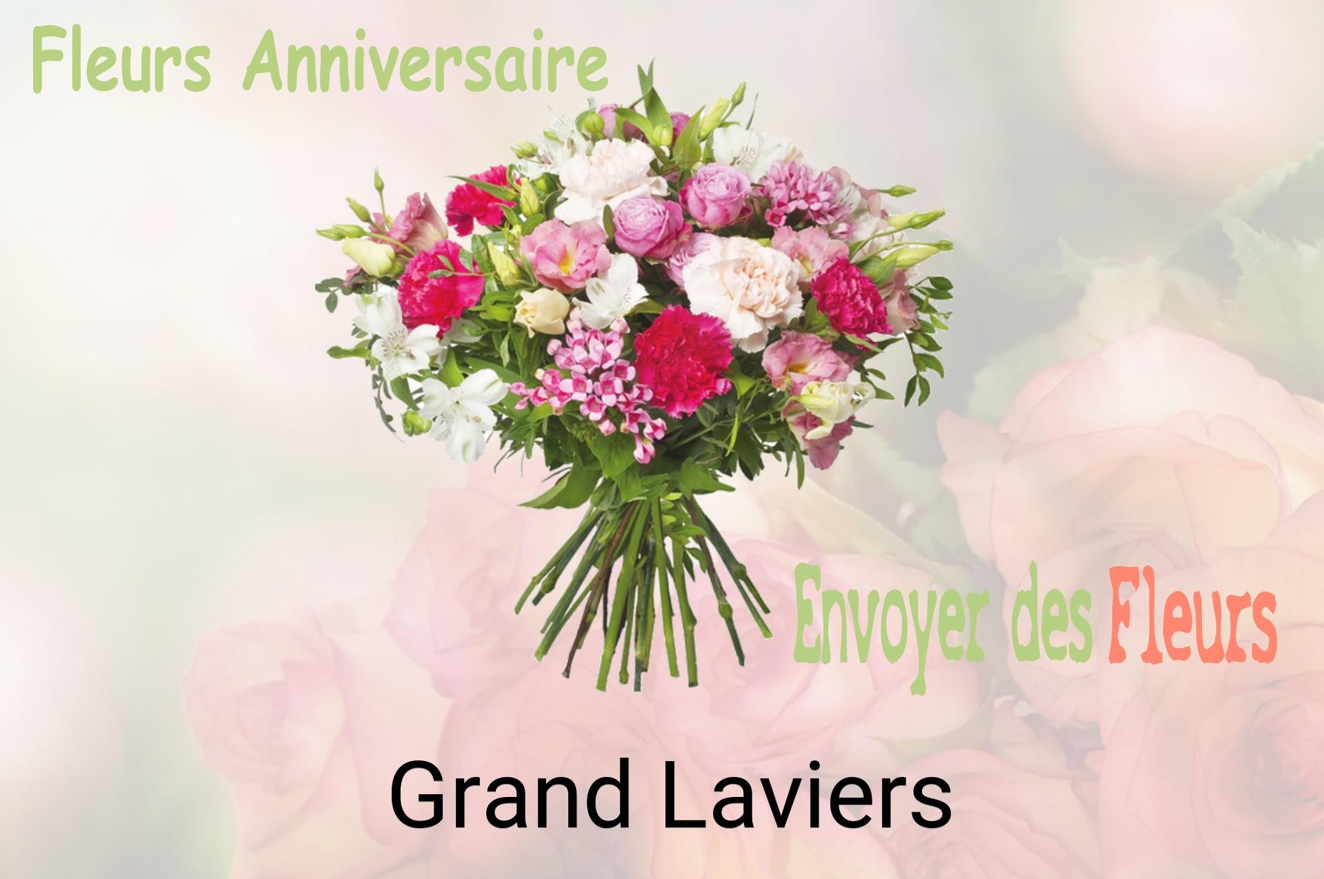 Bouquet de fleurs d’anniversaire livré à Grand-Laviers